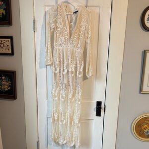 Wishlist Ivory Lace Dress‎